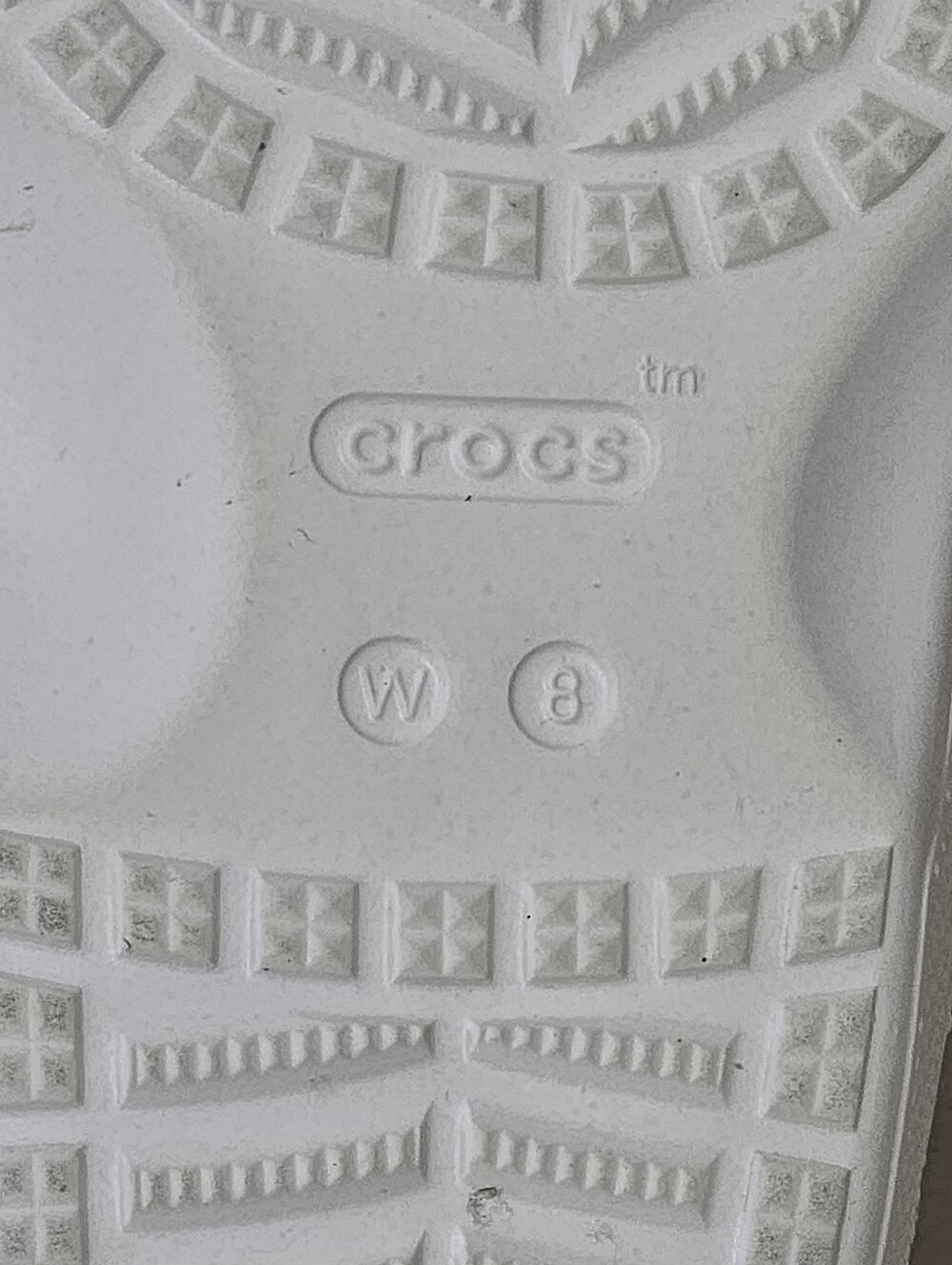CROCS Classic White Slide Sandals - Picture 5 of 5